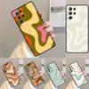 Liquid Swirl Abstract Beige Sage Green Phone Case For Samsung Galaxy Note 10 Pro S26 S25 S24 S23 S22 S21 Plus Ultra Cover
