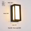 LED Waterproof Wall Light with Motion Sensor for Outdoor Garden or Balcony
