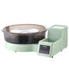 Tornio per Ceramica per Adulti, Piattaforme Girevoli da 36 e 28 cm, Tornio Elettrico da Tavolo da 450W con Pedale a Piede, Velocità Regolabile 30-300 RPM, Smontabile