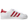 adidas Superstar Klettverschluss Weiß Rot Sneakers FY3117