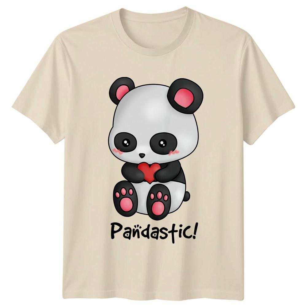Pandastic TShirt Panda Cute Animal Valentines Day Gift For Him And Her