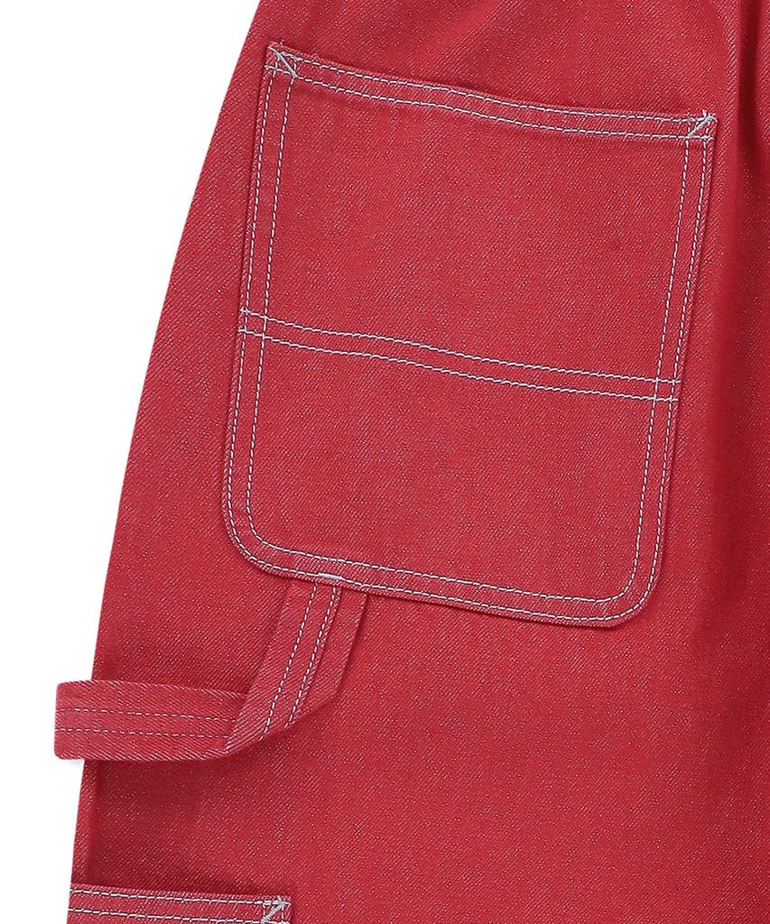 YESEYESEE Iconic Work Pants Red