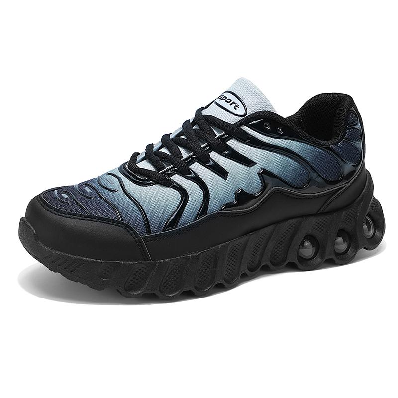 Neue Herrenschuhe Weich besohlte Sportschuhe Stoßdämpfende und bequeme Laufschuhe Atmungsaktive Mesh-Freizeitschuhe für Herren