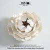 Dehua Ceramic Flower Incense Holder - Chinese Zen Aromatherapy Ornament Gift