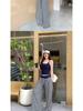 Women's Summer 2025 Striped High-Waisted Wide-Leg Loose Casual Pants