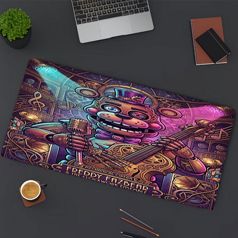 Ποντικοουαλί Five Nights at Freddy's, για Πληκτρολόγιο Pad Laptop PC Mat για Γραφείο Οικιακή Χρήση, Διακόσμηση Γραφείου, Τέλειο Δώρο Γενεθλίων για Παίκτες