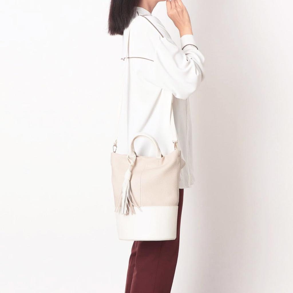 2-way Bucket Bag with Tassels
