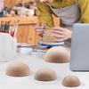 B50C 8 Sizes Half Round Pottery Molds Wooden Top Tool, Pottery Plate Press-Tool For Making Pottery Bowls And Plates