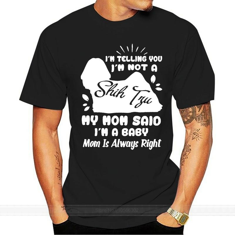 

Customized Shih Tzu Shirt Tshirt Men Anti-Wrinkle Adult Tshirts O-Neck Short Sleeve fashion t-shirt men cotton brand teeshirt 5XL різнокольоровий