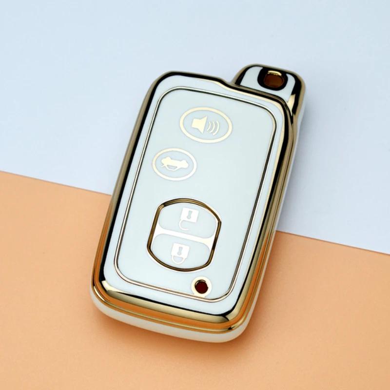 Tpu Key Case Cover For Toyota Camry Prius Land Cruiser Prado 150 Crown For Subaru Foreste Xv Car Holder