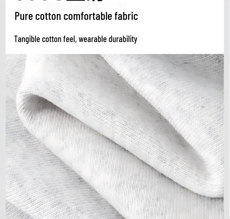 Men's Dunhuang Print Heavyweight Black Hoodie, Long Sleeve, Pure Cotton, 380G, Autumn/Winter.