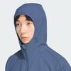 adidas Jackets Men's Soft Ink Blue Hooded Non Detachable Moderate Othe