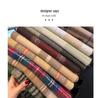 2024 British Red Plaid Imitation Cashmere Scarf: Cozy Winter Neck Shawl Gift