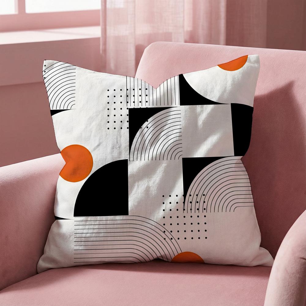 Famous B-Bauhaus Designs Cushion Cover Multi-Scene Pillow Cover for Home & Car - Reversible, Soft & Durable for Daily Use
