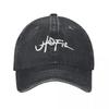 Utopia Album Travis Cactus Jack Erwachsene Retro Denim Gewaschene Baseballkappen Damen Cowboy Dad Hüte Wandern Schirmmütze