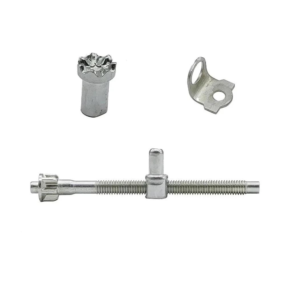 Chainsaw Maintenance 68 Mm Electric Saw Accessory Chainsaw Tension Adjuster Metal Screw Nut Efficient Cutting Adjustment