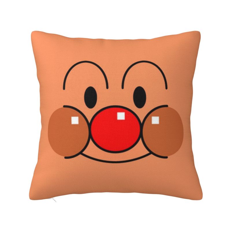 

Custom Nordic Anpanmans Anime Sofa Cushion Cover Velvet Manga Cartoon Pillow Case 30cmx30cm