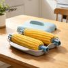 Quick Breakfast Corn Maker Microwave Steamer Container, Food Grade PP Cooker for Baking Sweet Potato Egg Custard, Reusable Kitchen Gadget Fast Cooking