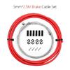2m/2.5m Bike Brake Shift Cable Kit 4mm/5mm Housing Set for MTB  Road Derailleur Complete Repair Solution