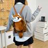 Stuffed Toy Panda Plush Backpack Kawaii Children's School Bag Animal Shoulder Bag  Birthday Gifts