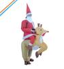 Christmas Halloween Santa Reindeer Inflatable Costume for Outdoor Party or Performance