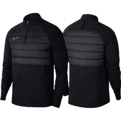 Dri-FIT Color Block Half-Zip Training Football Jacket Men Jackets Black BQ7474-010