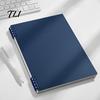 Portable Journal for Daily Use A5 Spiral Notebook, Lined /Horizontal Grid/Blank Inner Page, Professional Notebook Work Morandi Solid Color