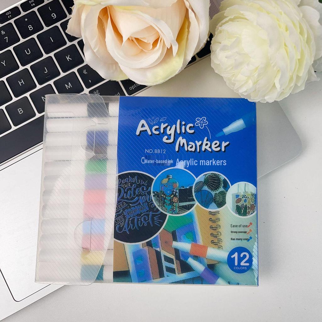 80-Color Acrylic Marker Set for Kids, Students, Anime & Art Projects
