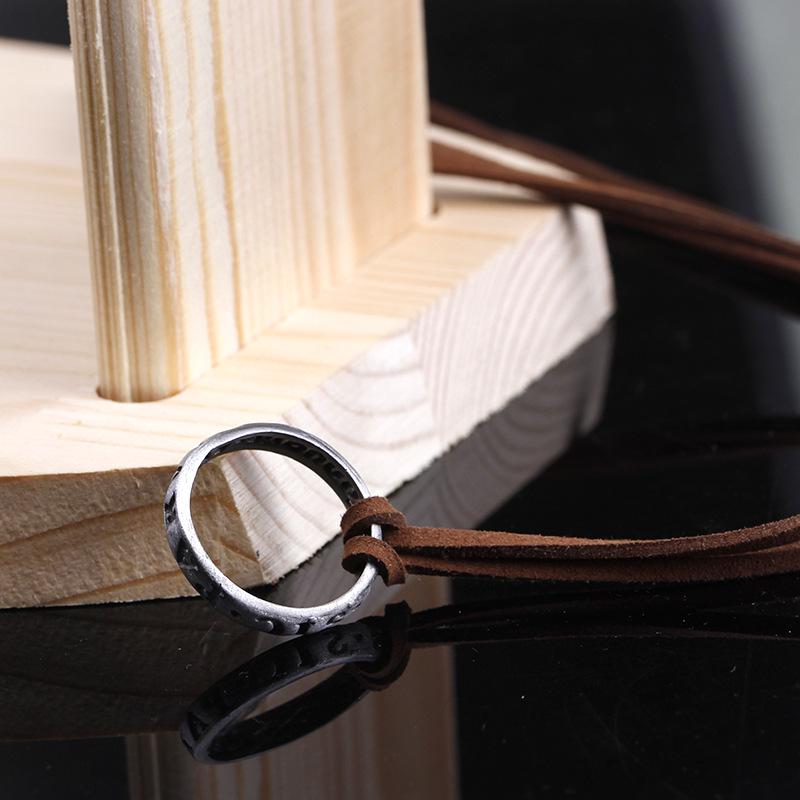 Δερμάτινο κολιέ 60 εκ. Ps4 Παιχνίδι Uncharted 4 A Thief'S End Nathan Drake Κολιέ Μακρύ κολιέ Κορδόνι Μακρύ κολιέ Κοσμήματα Ανδρικά Αξεσουάρ