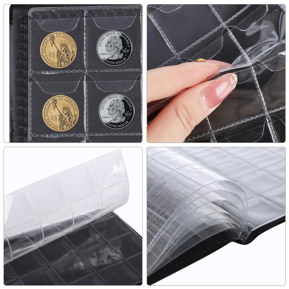 Collectors Book Supplies Coin Trays Holder Collecting Holder Coin Album Pockets