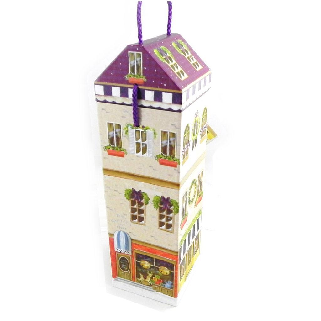 Les Trésors De Lily [I3333] - 'Merry Christmas' Bottle Storage Box - 1 Bottle