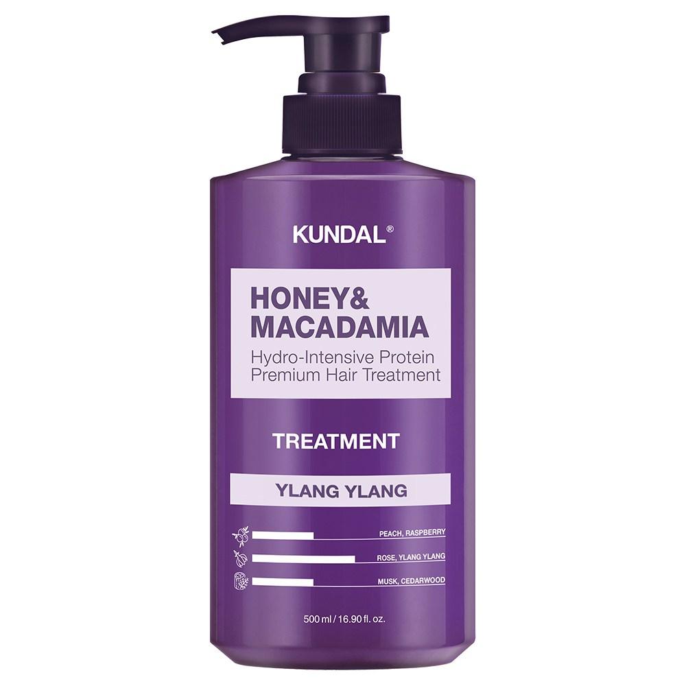 Kundal Honey and Macadamia Hair Treatment Ylang-Ylang Scent 500ml 1 pcs