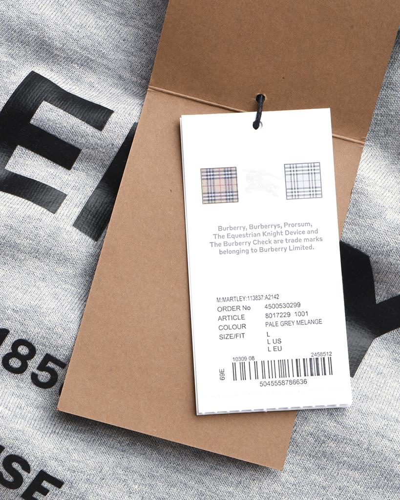 burberry hang tag