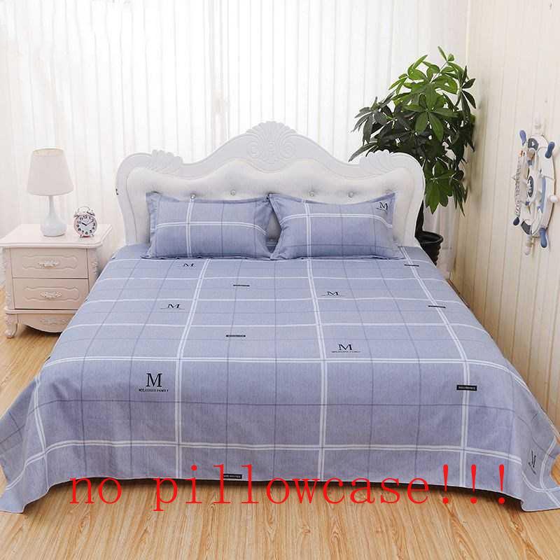 Fashion Sheets Household Skin-friendly Comfortable Breathable Protective Bedcover Single Double King Queen Size Dormitory Bed