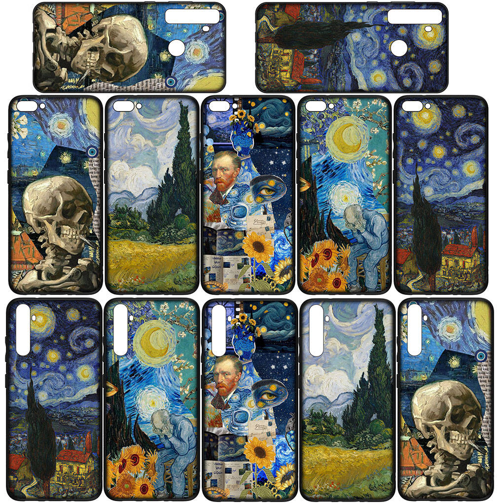 Phone Case for iPhone 17 16 15 Xiaomi Poco F8 F7 X7 X6 M8 C85 C75 C71 Redmi Note 14 13 12 11 Pro Max A4 14C 13C 15C Print Van Gogh Starry Night Cover