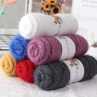 Weiches Wollgarn, zartes Strickgarn, DIY-Eichhörnchen-Kaschmirgarn, Schalweben