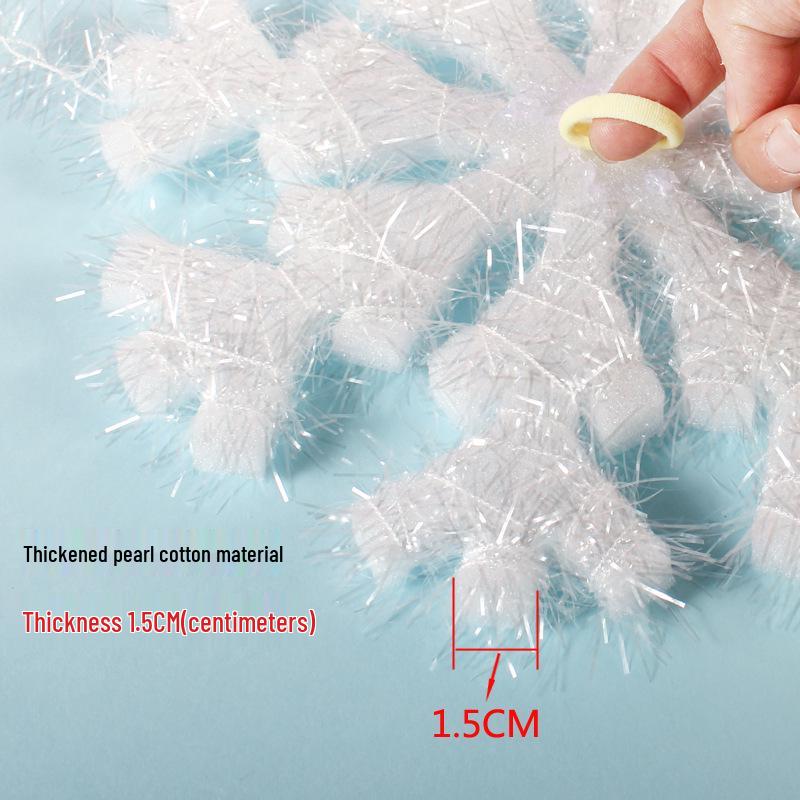 3D Foam Snowflake Dance Props & Christmas Hanging Ornaments