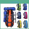 Marvel 80l Nylon Hiking Backpack With Ventilated Padding For Outdoor Adventures Special Characters Included