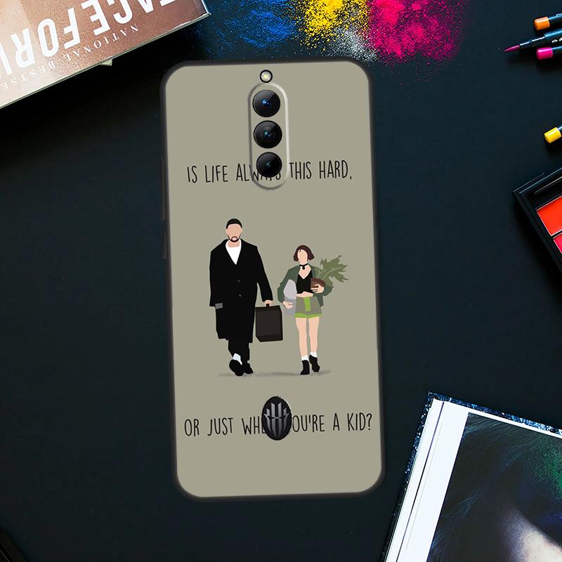 Leon The Professional Case For ZTE Nubia Red Magic 9 8 8S Pro Plus RedMagic 6S 7S Pro 6 7 Pro 5S 6R 5G Back Cover