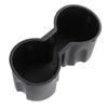 Cup Holder Insert Rubber Black Center Console Cup Tray Non Slip Coasters