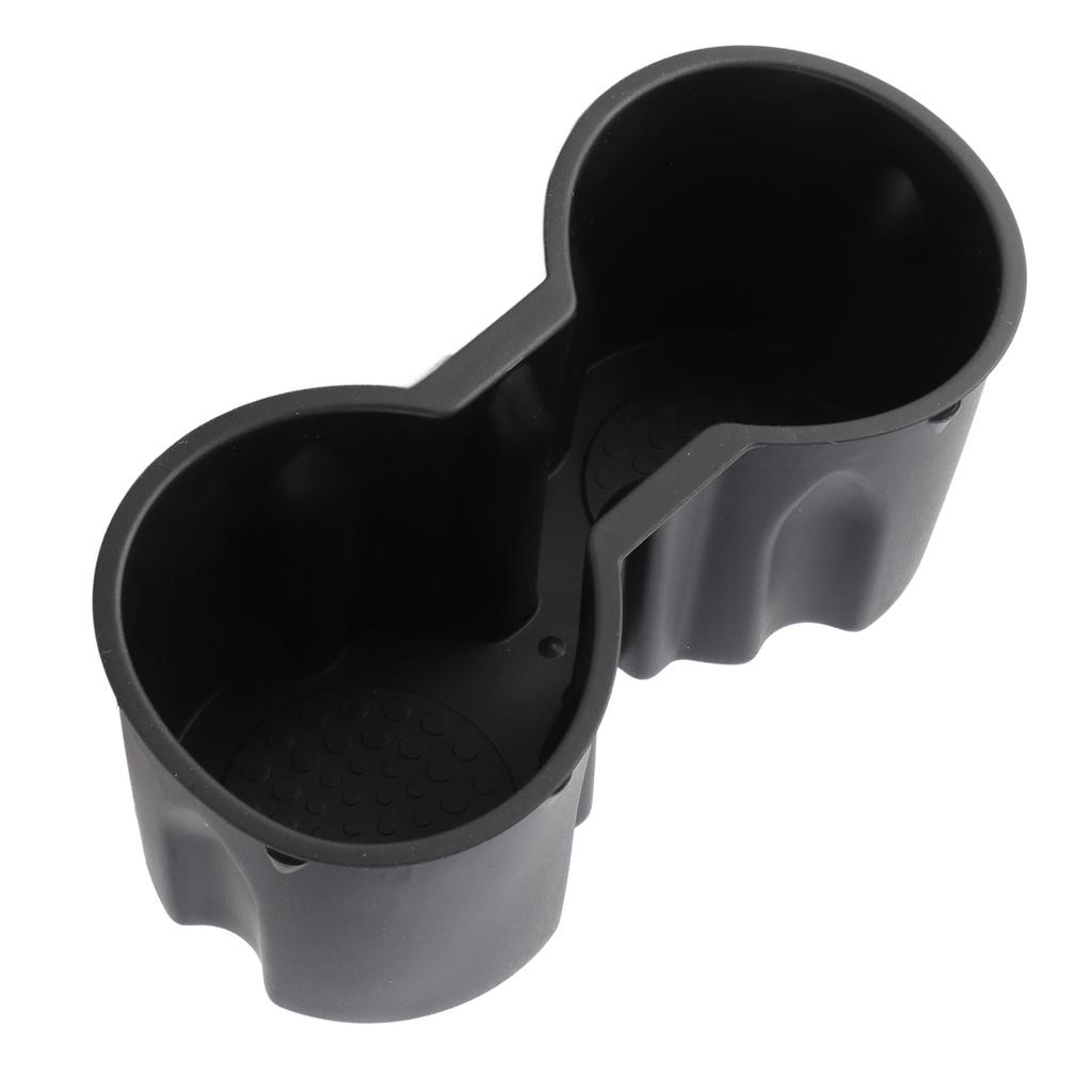 Cup Holder Insert Rubber Black Center Console Cup Tray Non Slip Coasters