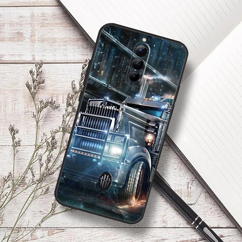 Heavy Truck Car Case For ZTE Nubia Red Magic 10 Air 6S 7S 7 Pro RedMagic 10S 9S 8S 8 9 10 11 Pro Plus Funda