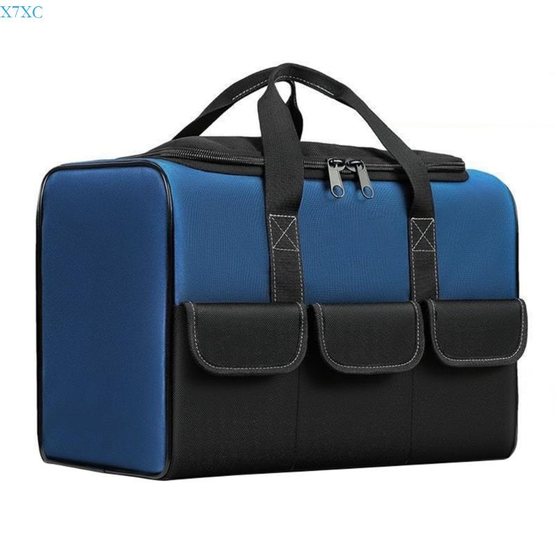 X7XC Electrician s Splashproof Tool Satchel Expanded Storage Cloth Multi Purpose Bag
