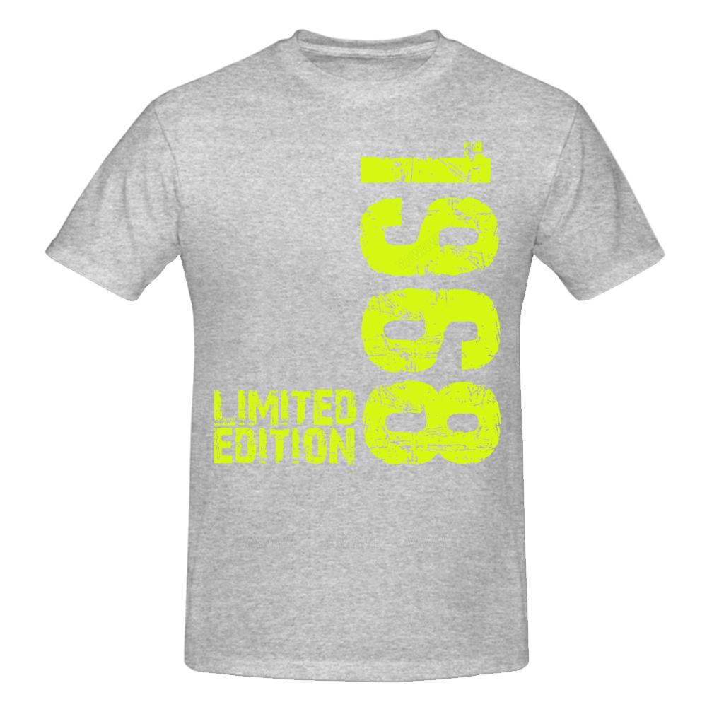 T-shirts Classiques Édition Limitée Nouveauté 1968 Vêtements de Rue Graphiques Manches Courtes Cadeaux d'Anniversaire Style Été T-shirt Unisexe Vêtements Unisexe