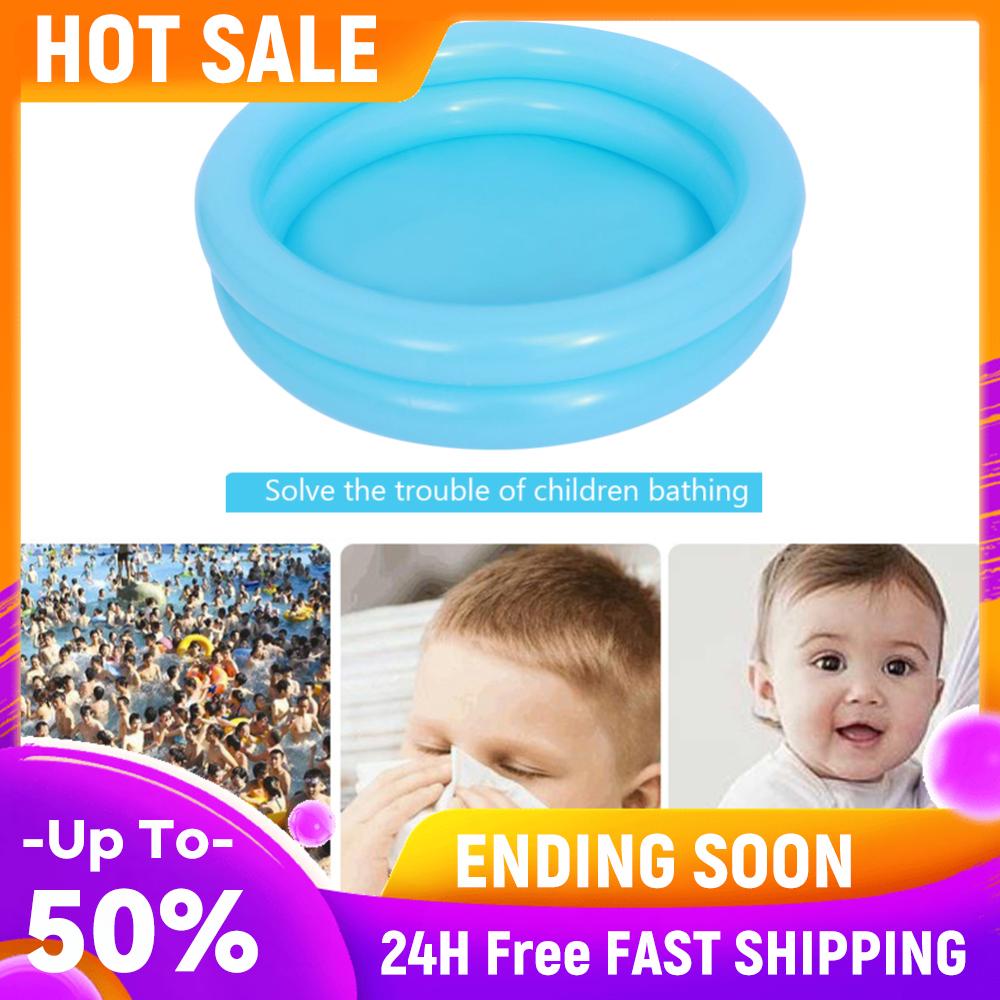 

PVC Children Inflatable Pool Bathing Tub Baby Kid Home Outdoor Swimming Pool Inflatable Swimming Pool for 0-3Y China Mainland