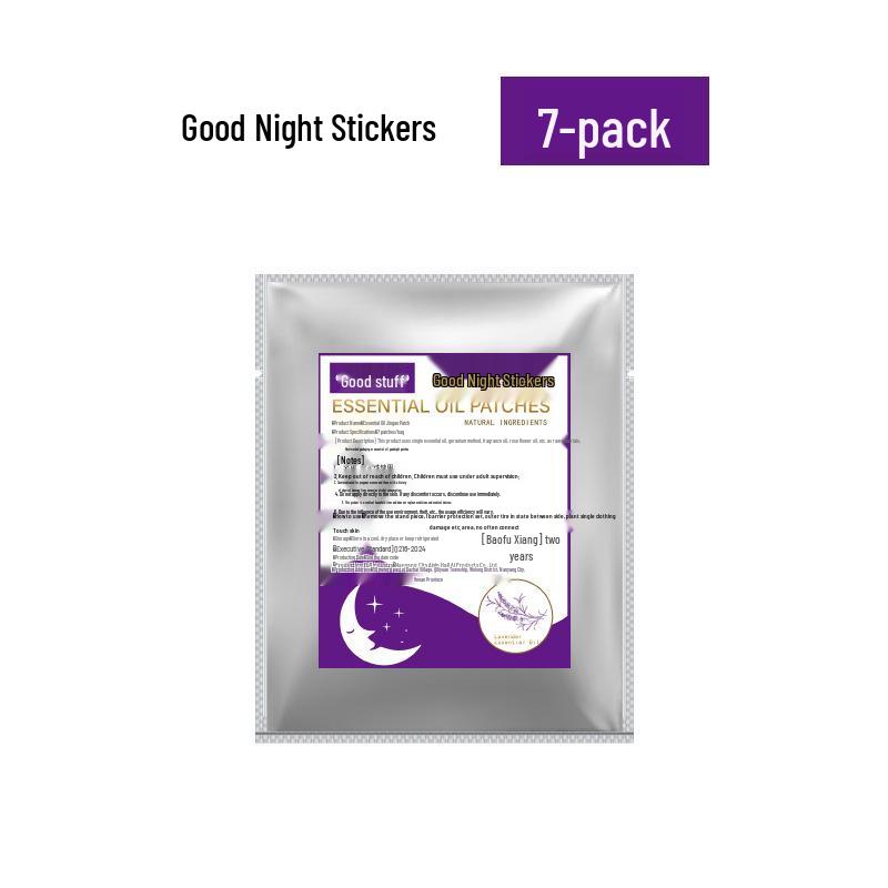 

Goodnight Mugwort Essential Oil Sleep Patch – Herbal Aromatherapy for Relaxation and Sleep