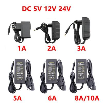 5V/12V/24V Power Adapter: 1A/2A/3A/5A/6A/8A/10A Switching Charger