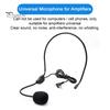 Clear Sound Pickup Microphone Mini Wired Headworn Noise Reduction High-performance Condenser for Amplifiers Compatible with Most Portable Lecture