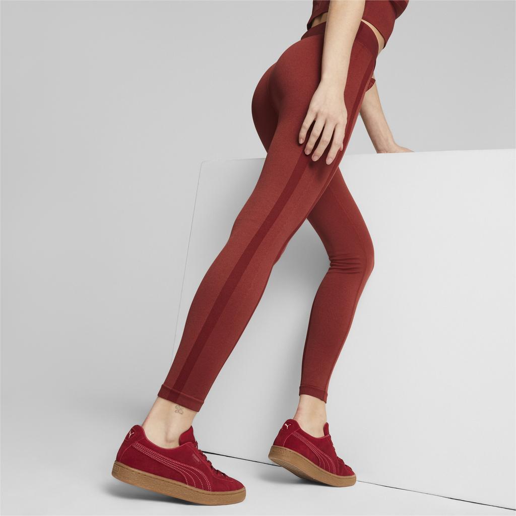 Puma X VOGUE SEAMLESS women's leggings burgundy 53669422 r M