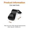 T25Vehicle Seat Hook,car Accessories Hanger,for Volkswagen Jetta Golf Passat Polo Tiguan Arteon CC